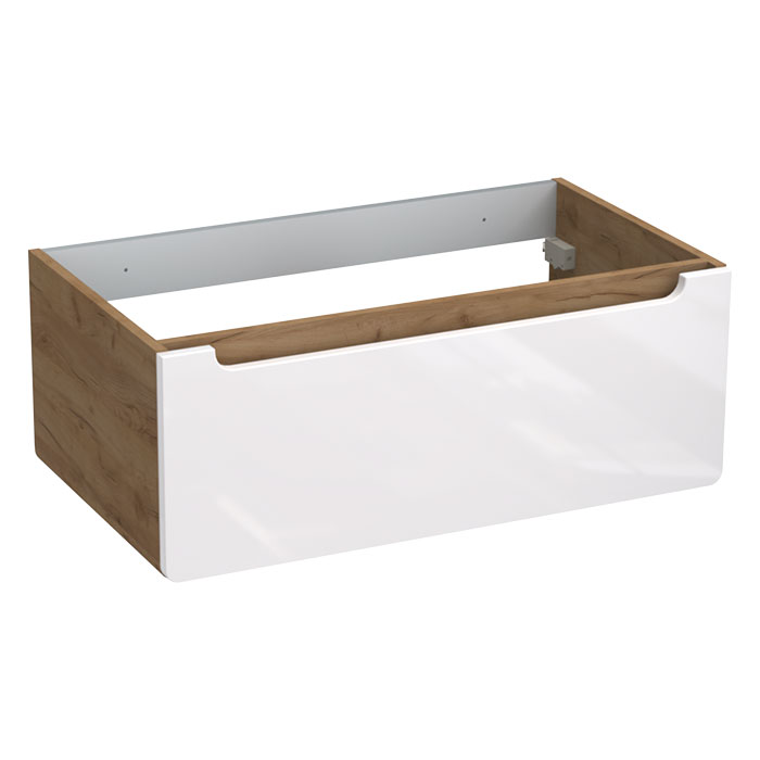 Koupelnová skříňka s keramickým umyvadlem Lutecia W 80-1Z