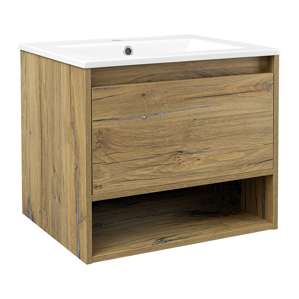 Koupelnová skříňka s keramickým umyvadlem Michelle 60