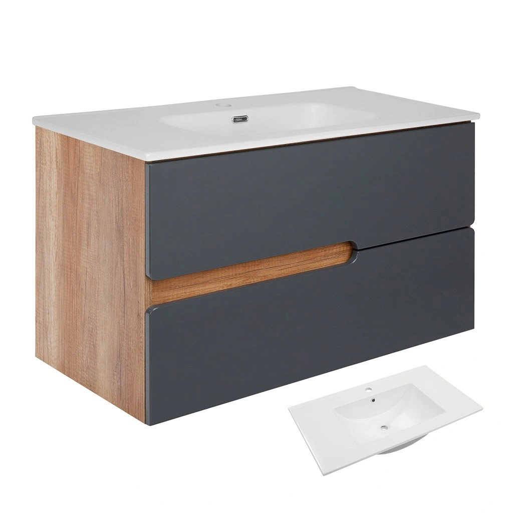 Koupelnová skříňka s keramickým umyvadlem Sofie CA 100